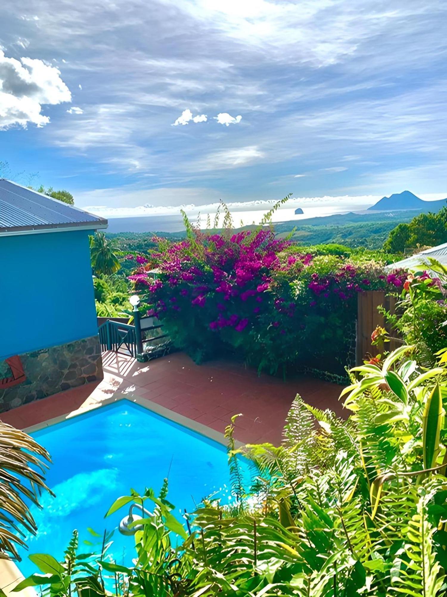 Les Villas Pameyaque 2 F2 Avec 1 Piscine Et 1 F3 Avec 1 Piscine, Superbe Vue Sur La Mer Riviere-Salee Εξωτερικό φωτογραφία