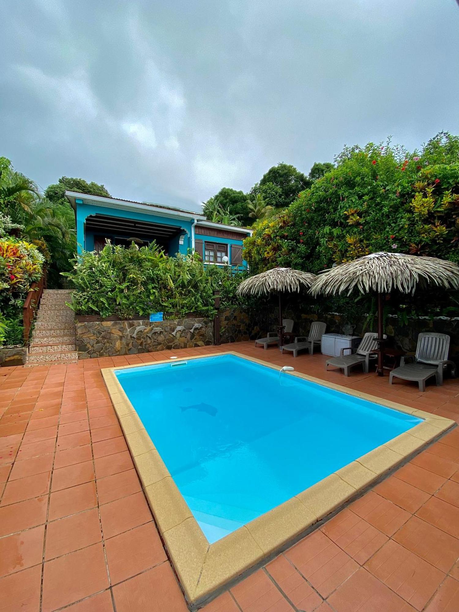 Les Villas Pameyaque 2 F2 Avec 1 Piscine Et 1 F3 Avec 1 Piscine, Superbe Vue Sur La Mer Riviere-Salee Εξωτερικό φωτογραφία