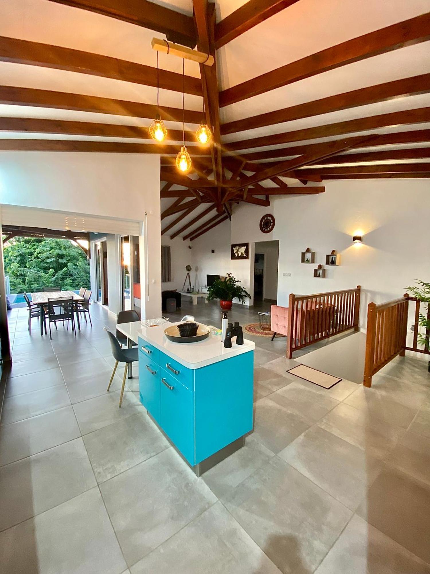 Les Villas Pameyaque 2 F2 Avec 1 Piscine Et 1 F3 Avec 1 Piscine, Superbe Vue Sur La Mer Riviere-Salee Εξωτερικό φωτογραφία